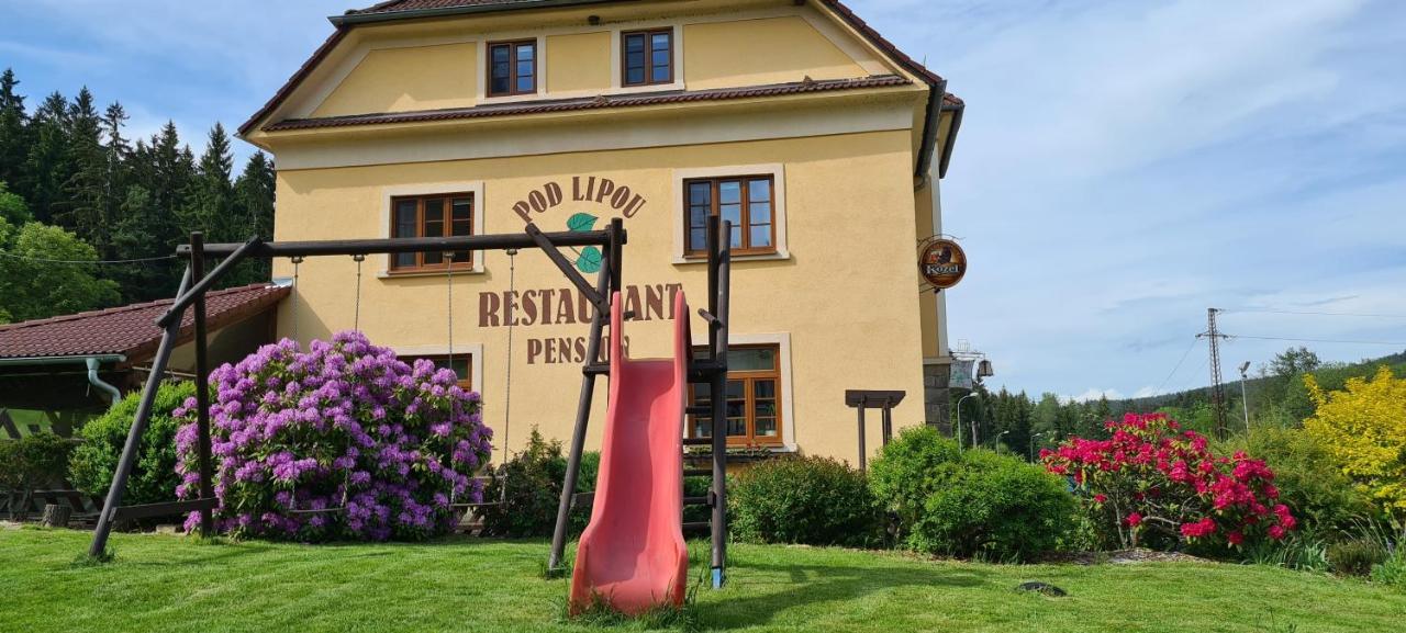 Pension Pod Lipou Loučovice المظهر الخارجي الصورة