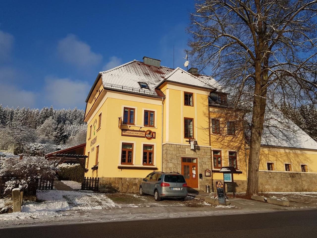 Pension Pod Lipou Loučovice المظهر الخارجي الصورة